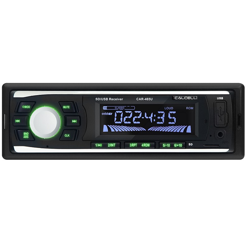1-DIN USB/SD-ресиверы (без CD) Calcell CAR-465U 