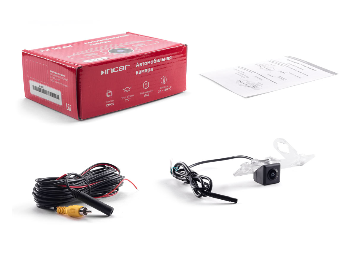 Штатные видеокамеры заднего вида для иномарок Camera Chevrolet Incar VDC-070SHD 