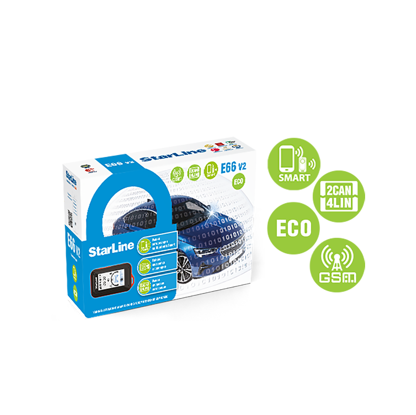 StarLine E66V2 GSM ECO