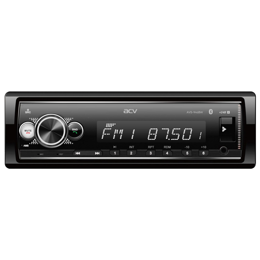 1-DIN USB/SD-ресиверы (без CD) ACV AVS-946BW 