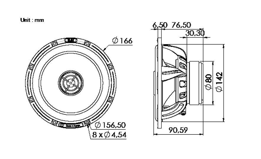 Акустика автомобильная BLAM S16580CPLUS 