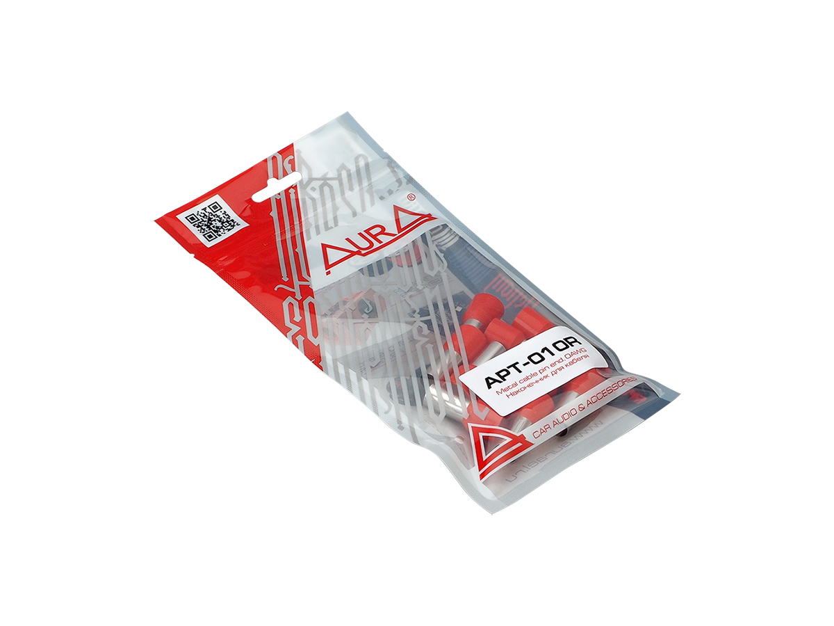Клеммы акустические, силовые, коннекторы, гильзы AurA APT-010R 