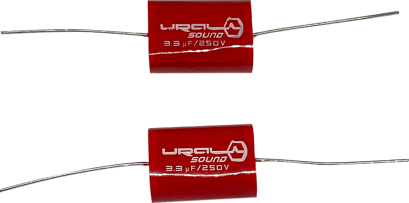 Конденсаторы, вольтметры, силовые реле, фильтры Ural УРАЛ КП-ТТ 3,3 мкФ/250В 