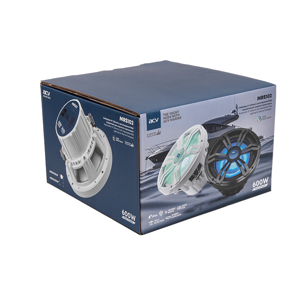 Морские сабвуферы ACV MRS102DLB 