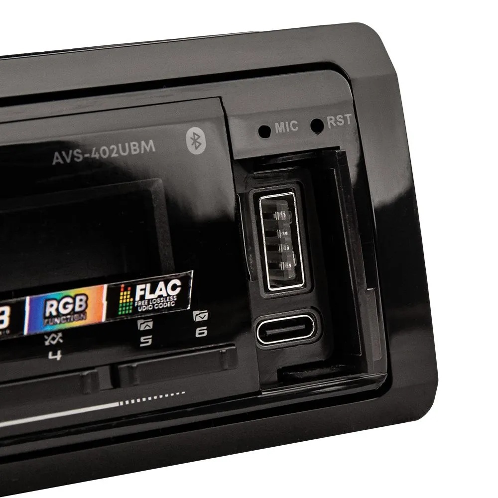 1-DIN USB/SD-ресиверы (без CD) ACV AVS-402UBM 