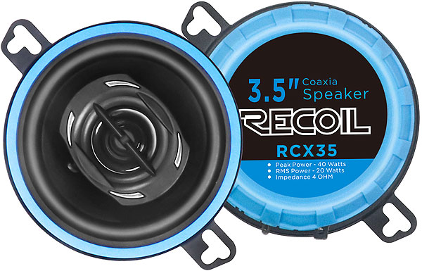 Акустика автомобильная Recoil RCX35 