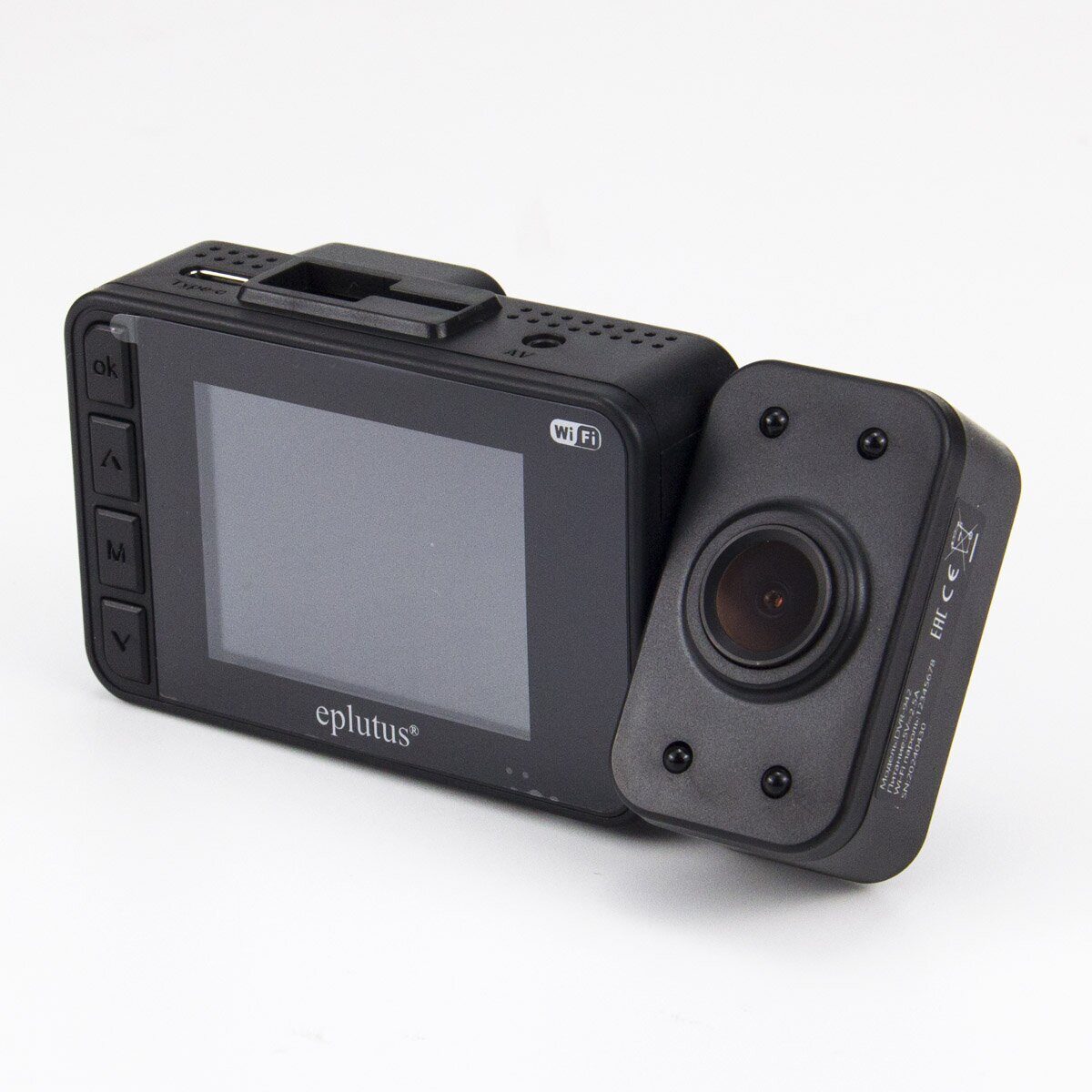 Видеорегистраторы с 2 камерами и более, спортивные камеры: Eplutus D942