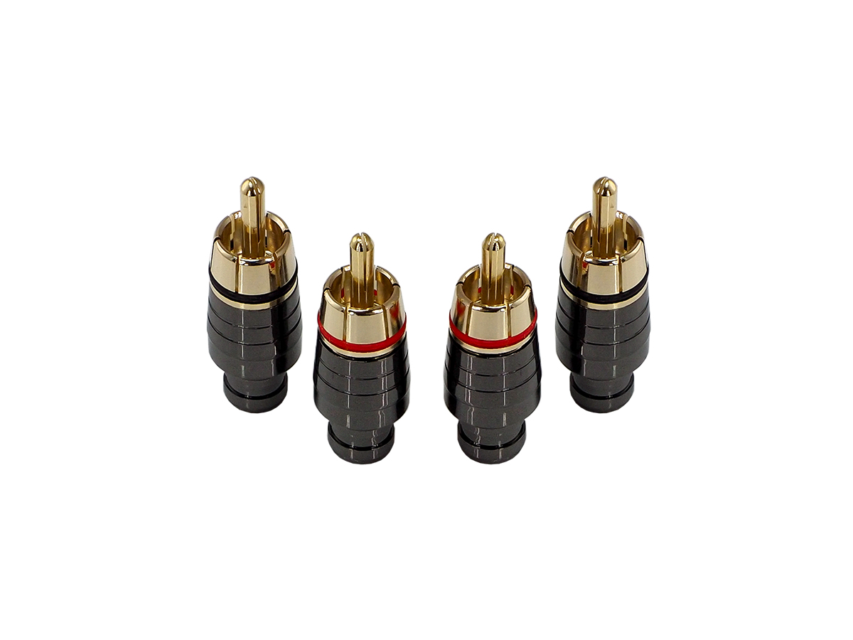Кабели межблочные (RCA), AUX, HDMI, RCA разъёмы AurA RCA-P604 
