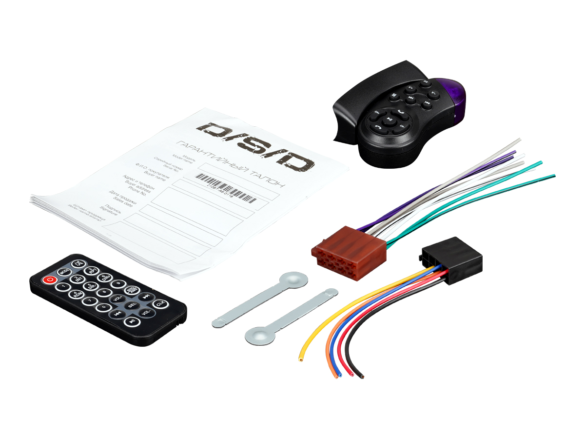 1-DIN USB/SD-ресиверы (без CD) D/S/D DMH-300BT 