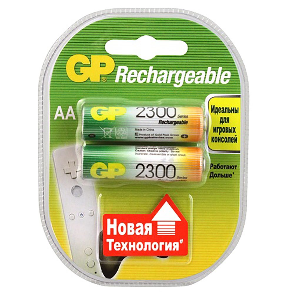 Аккумуляторы. Зарядные устройства GP АА R6 GP 2300mAh