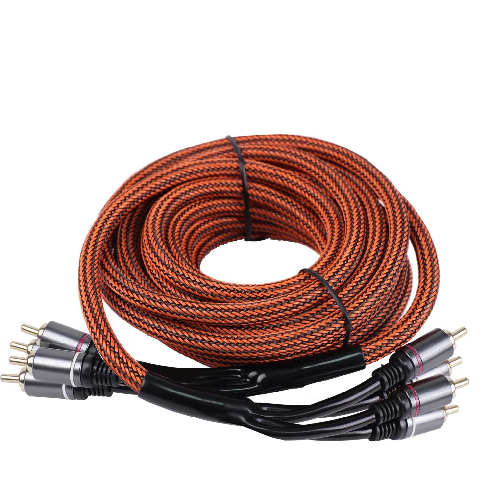 Кабели межблочные (RCA), AUX, HDMI, RCA разъёмы TAKARA TX4-RCA5M 