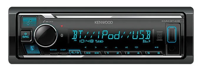 1-DIN USB/SD-ресиверы (без CD) Kenwood KMM-BT408 