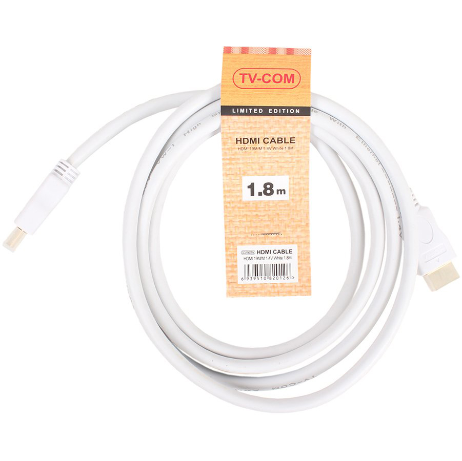 Кабели межблочные (RCA), AUX, HDMI, RCA разъёмы TV-COM CG150SW-1.8M 