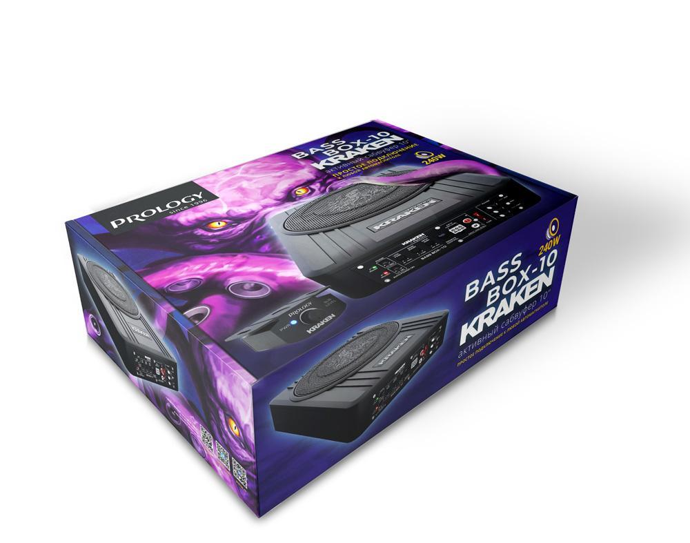 Cабвуферы корпусные активные Prology KRAKEN BASS BOX-10 