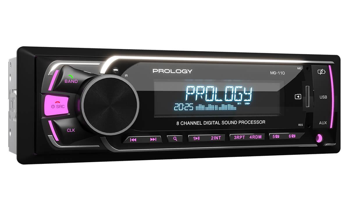 1-DIN USB/SD-ресиверы (без CD) Prology MG-110 