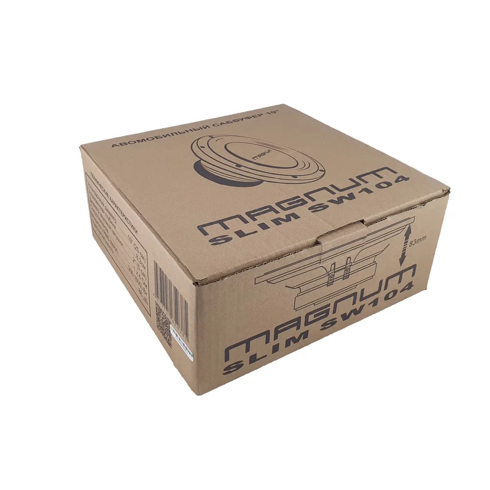 Сабвуферные динамики MAGNUM SLIM SW 104 