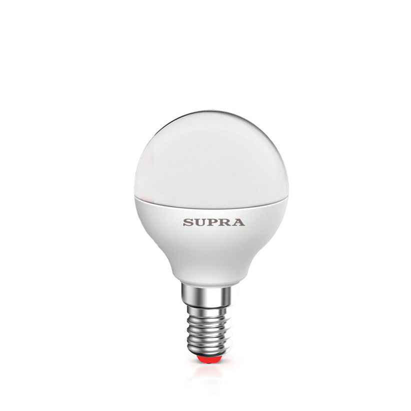 Лампы Supra SL-LED-PR-P45-7W/4000/E14