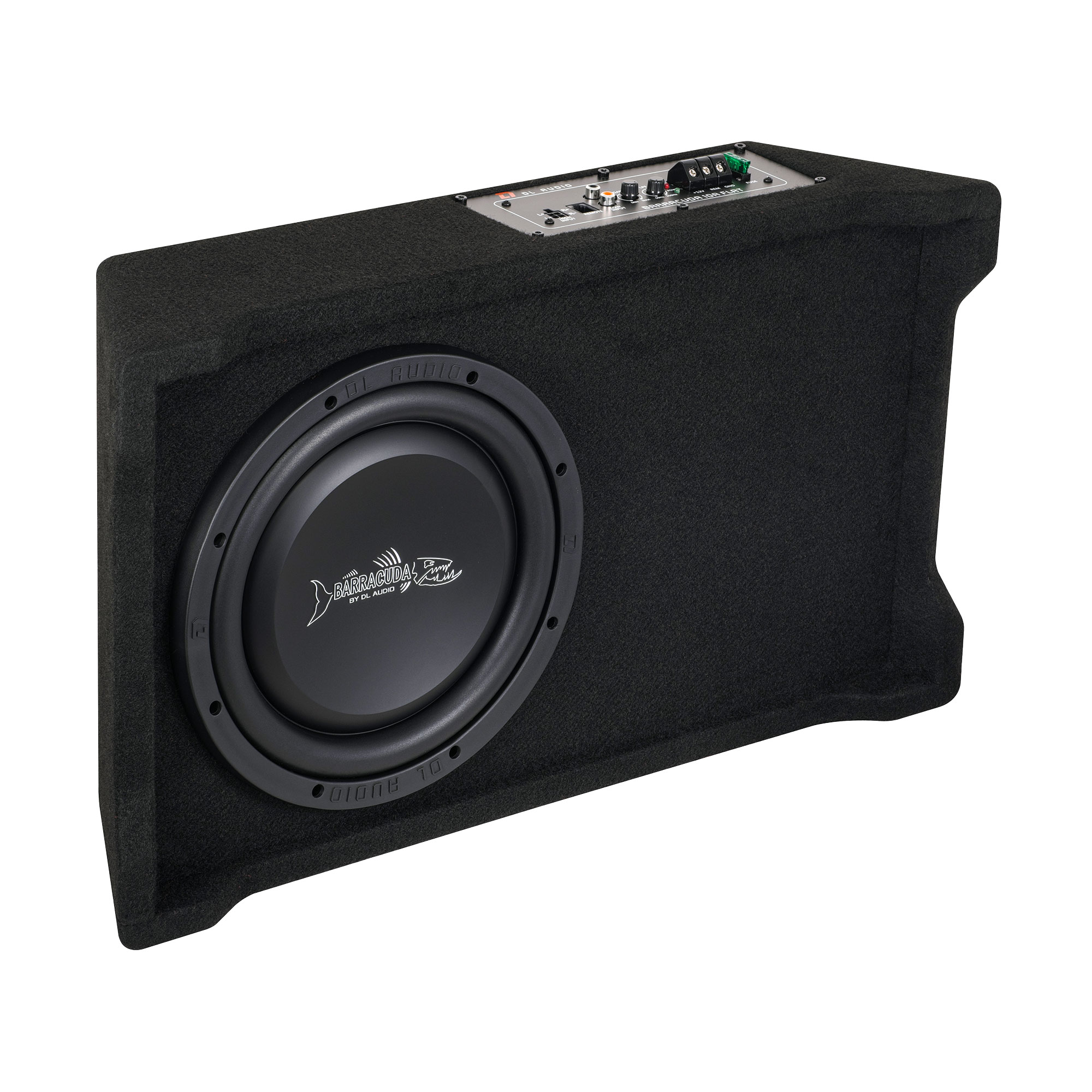Cабвуферы корпусные активные DL Audio Barracuda 10A Flat 