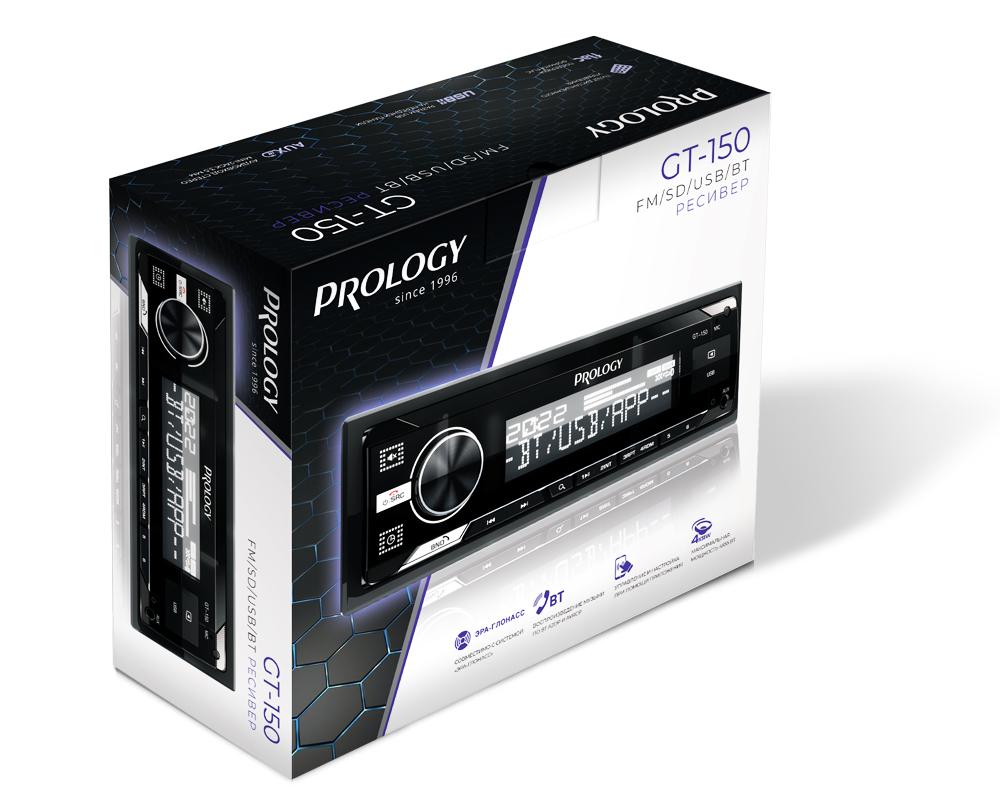 1-DIN USB/SD-ресиверы (без CD) Prology GT-150 