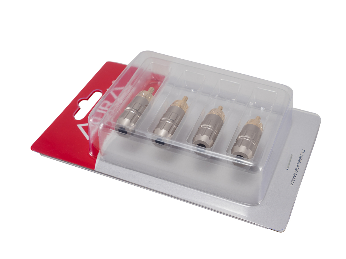 Кабели межблочные (RCA), AUX, HDMI, RCA разъёмы AurA RCA-P619 