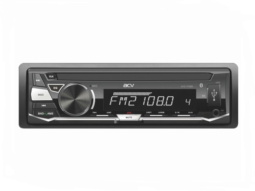 1-DIN USB/SD-ресиверы (без CD) ACV AVS-1711BW 