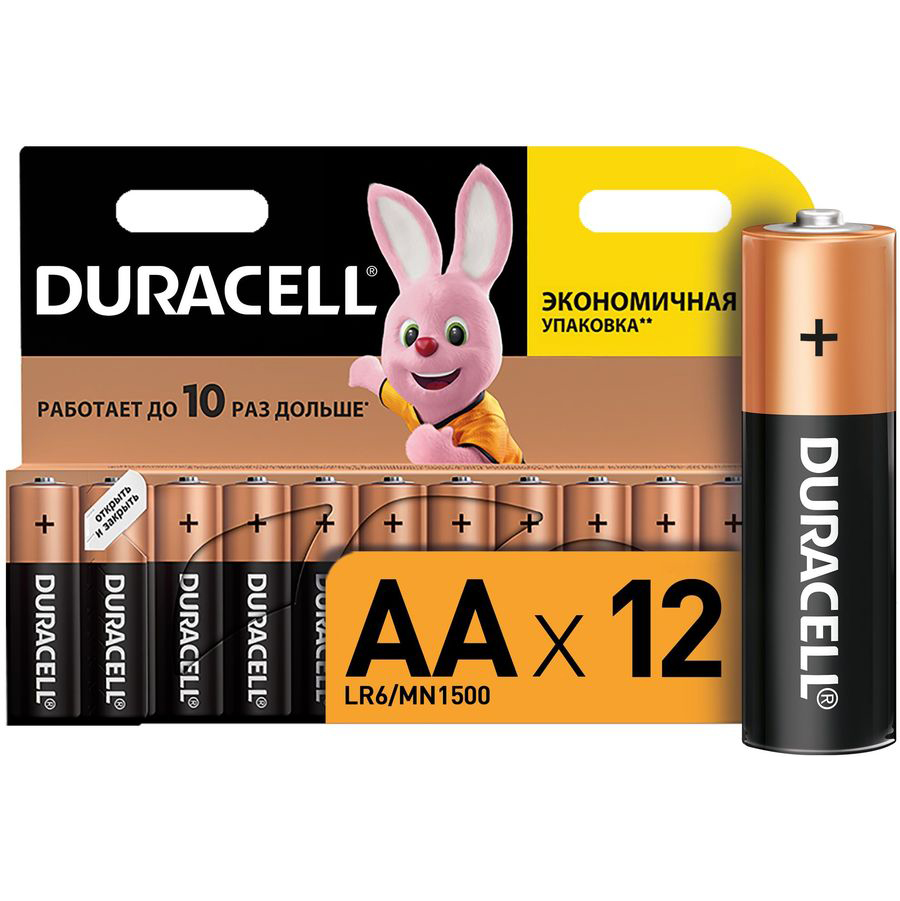 АА Duracell АА LR6-12BL