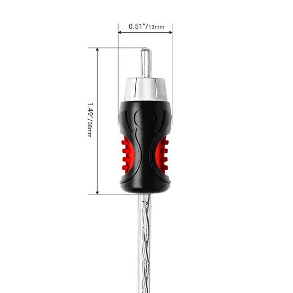Кабели межблочные (RCA), AUX, HDMI, RCA разъёмы Recoil PCI26 