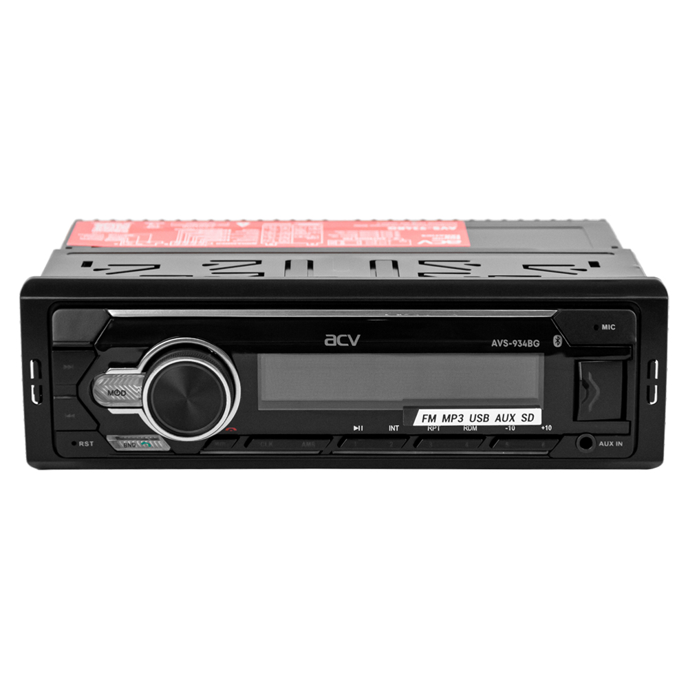 1-DIN USB/SD-ресиверы (без CD) ACV AVS-934BG 