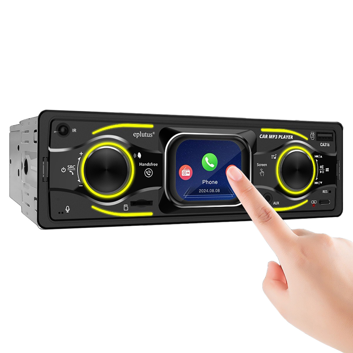 1-DIN USB/SD-ресиверы (без CD) Eplutus CA316 