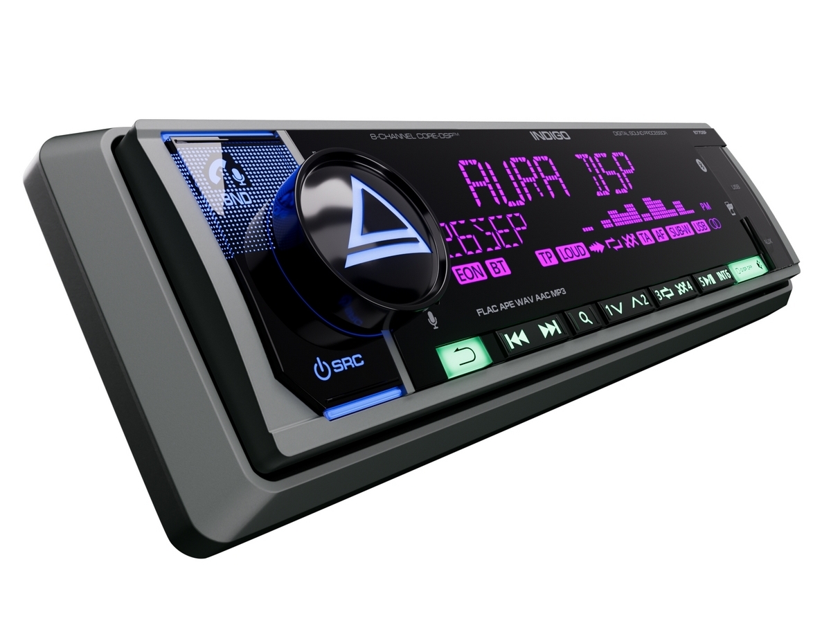 1-DIN USB/SD-ресиверы (без CD) AurA INDIGO-877DSP 