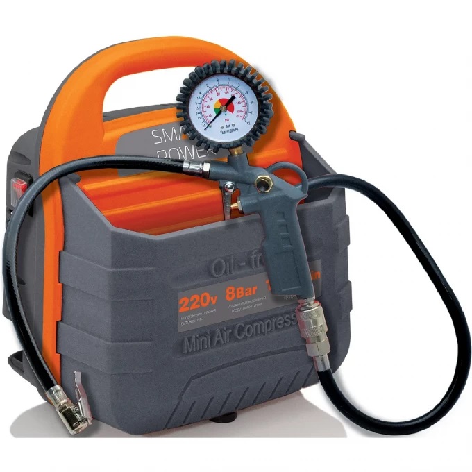 Автомобильные, велосипедные компрессоры.Помпы, насосы. Манометры BERKUT SAC-180