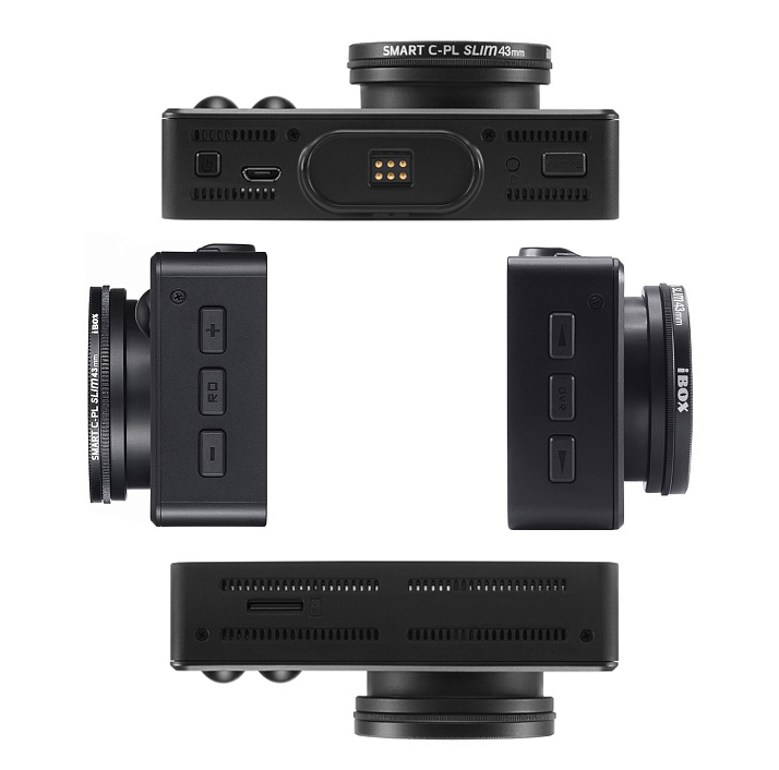 Комбоустройства (Видеорегистраторы с радар-детекторами) iBOX iCON LaserVision WiFi Signature S