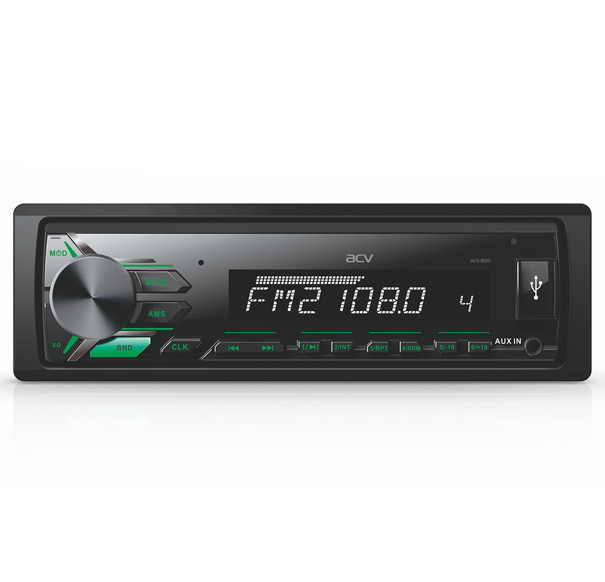 1-DIN USB/SD-ресиверы (без CD) ACV AVS-812G 