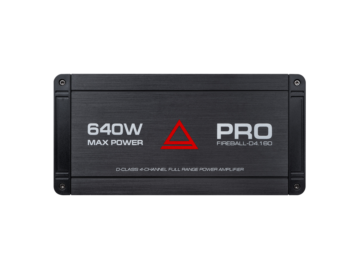 Четырёхканальные усилители AurA FIREBALL-D4.160 PRO 