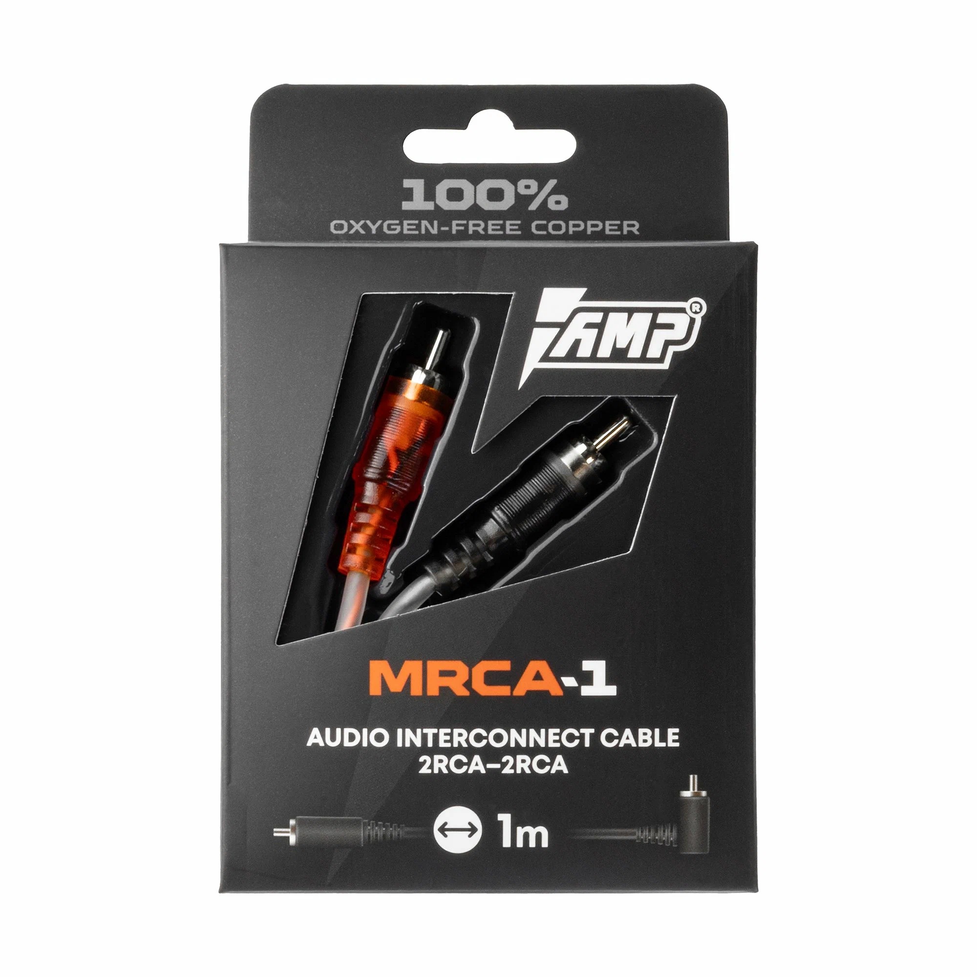 Кабели межблочные (RCA), AUX, HDMI, RCA разъёмы AMP MRCA-1 
