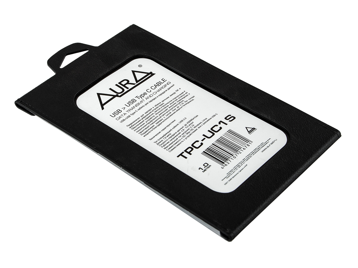 Зарядные устройства для смартфонов, Кабели AurA TPC-UC1S 
