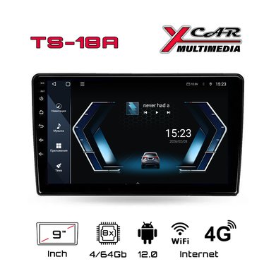 Планшеты 9"/10"/12" XCar TS18A 9" 4-64 