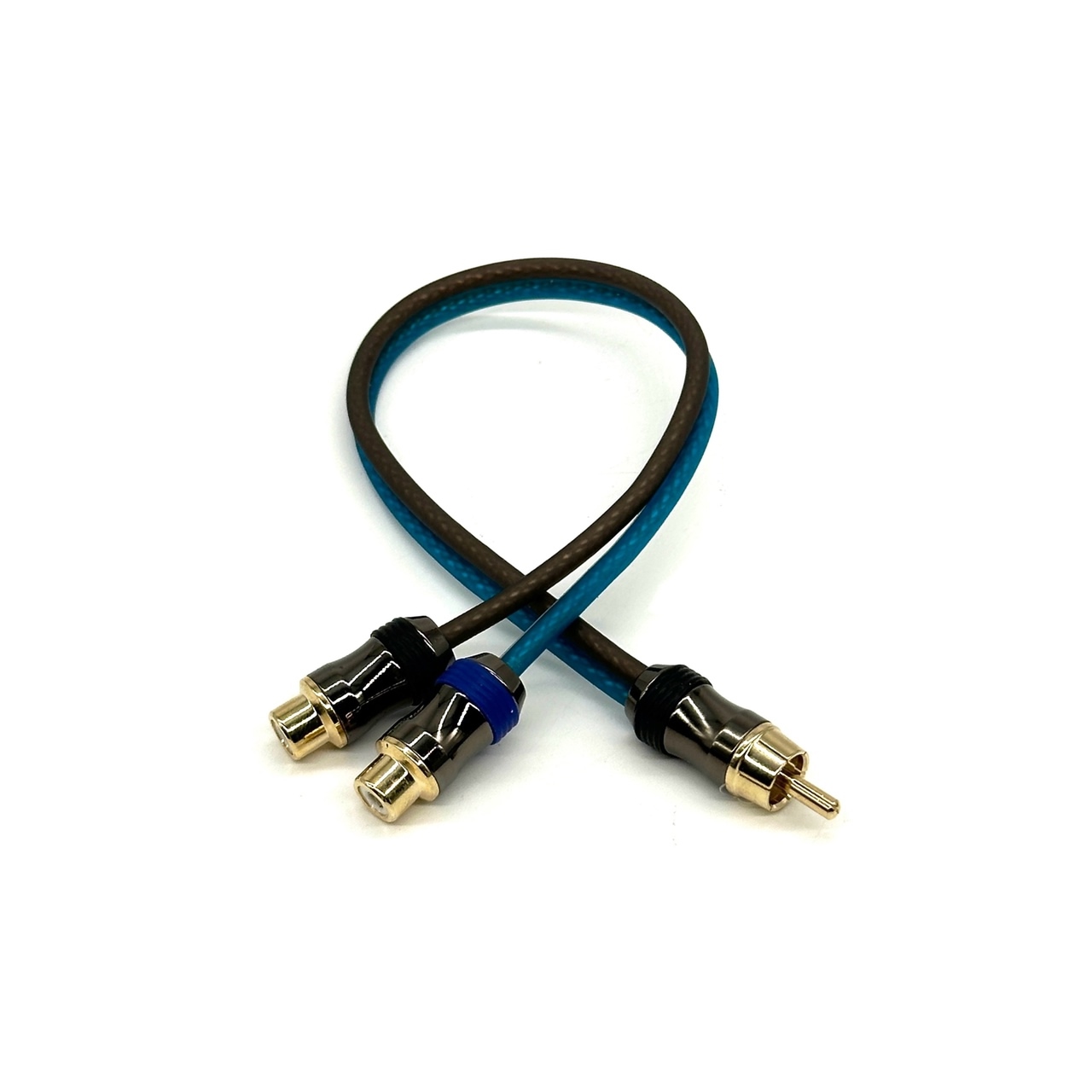 Кабели межблочные (RCA), AUX, HDMI, RCA разъёмы Crystal Car Audio PRO Y 1M2F 