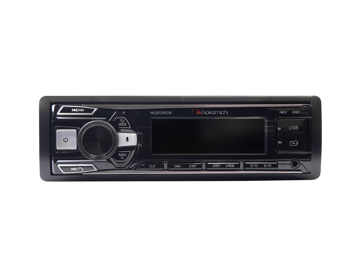 1-DIN USB/SD-ресиверы (без CD) Nakamichi NQ513RGB 