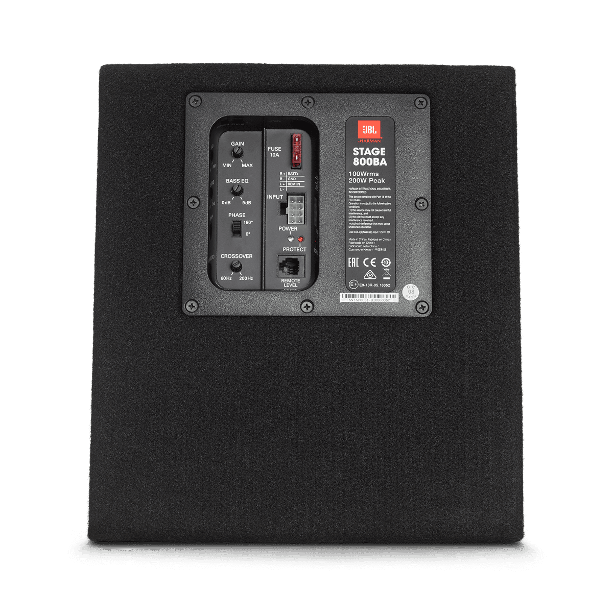 Cабвуферы корпусные активные JBL STAGE 800BA 