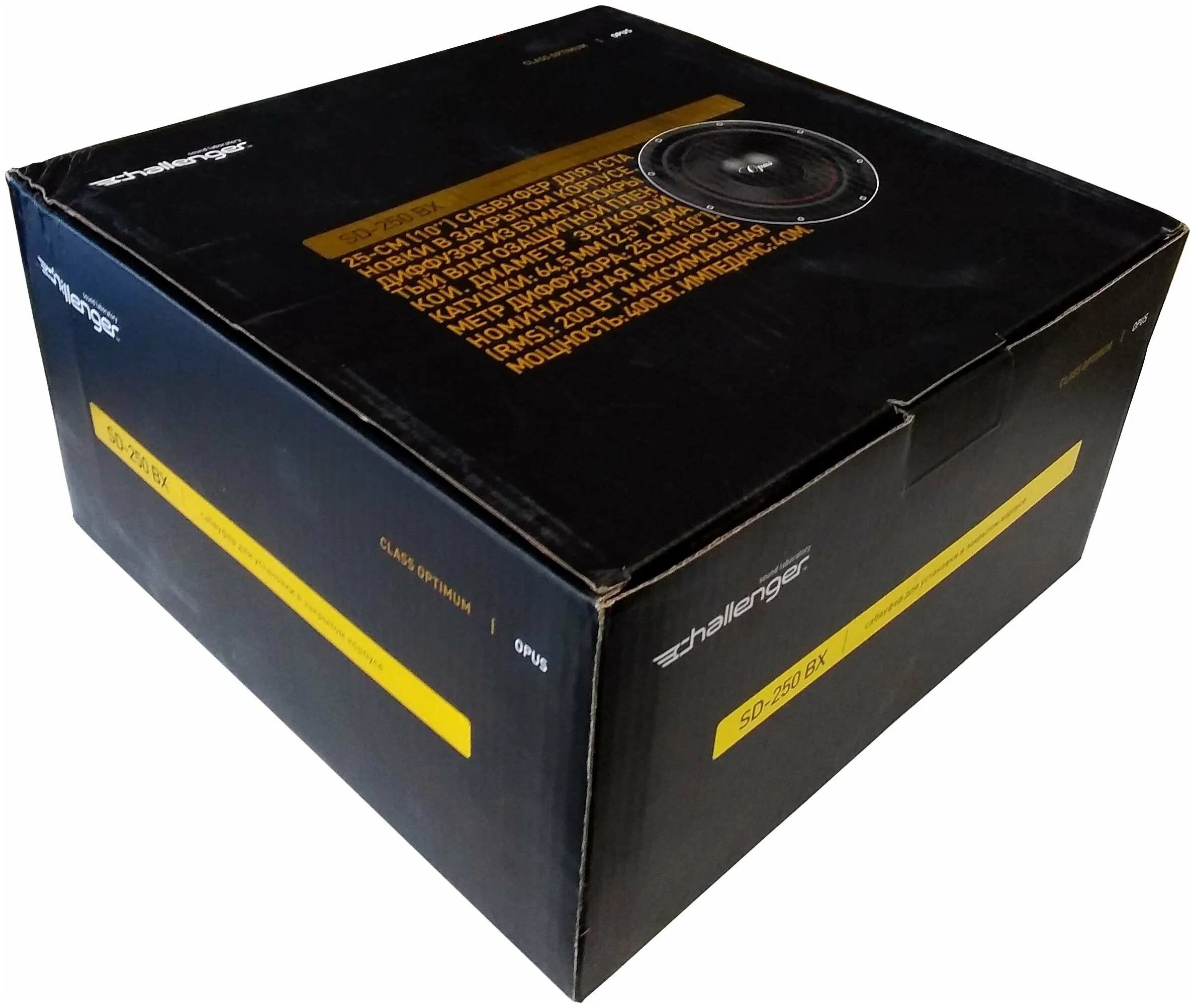 Сабвуферные динамики Challenger OPUS SD 250BX 