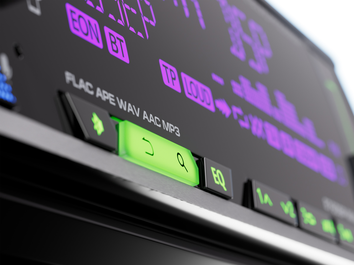 1-DIN USB/SD-ресиверы (без CD) AurA INDIGO-679DSP MkII 