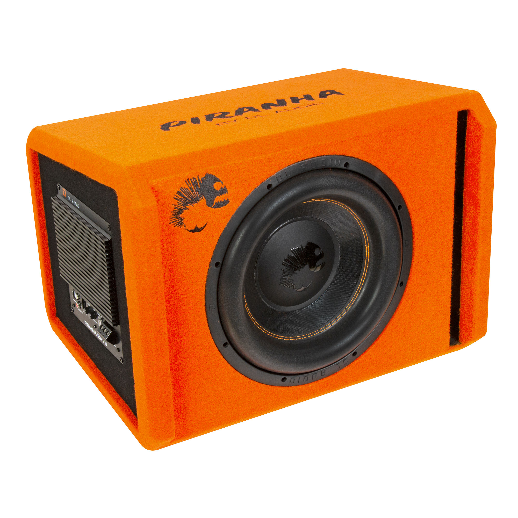 Cабвуферы корпусные активные DL Audio Piranha 12A V2 Orange 