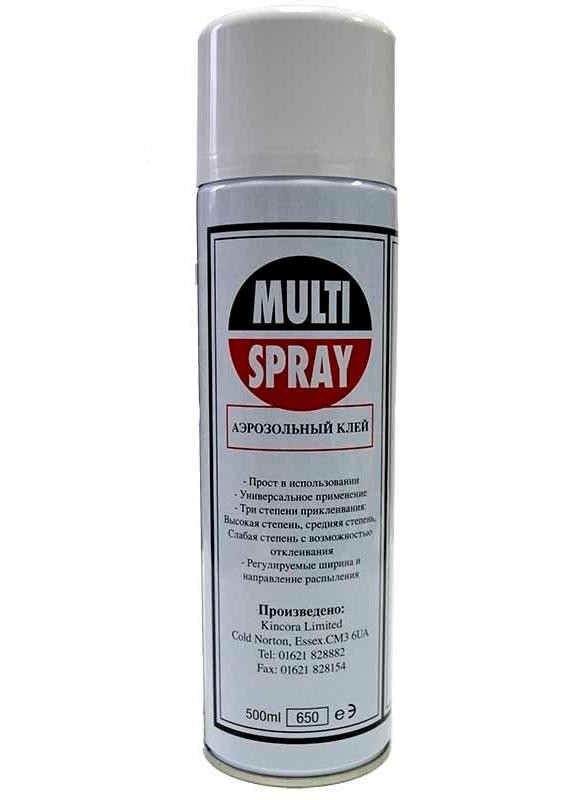 Карпет, винил, радиоткань, клей Клей Multi-Spray 