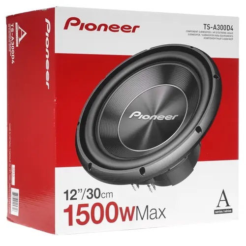 Сабвуферные динамики Pioneer TS-A300D4 