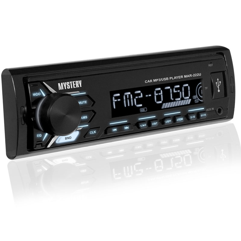 1-DIN USB/SD-ресиверы (без CD) Mystery MAR-222U 
