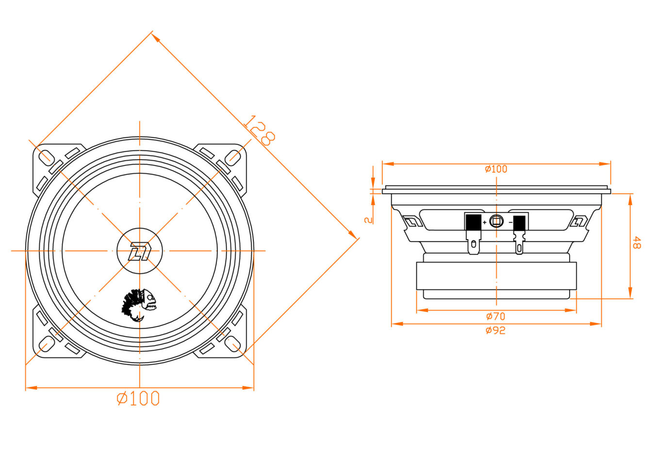 DL Audio Piranha 100 V2
