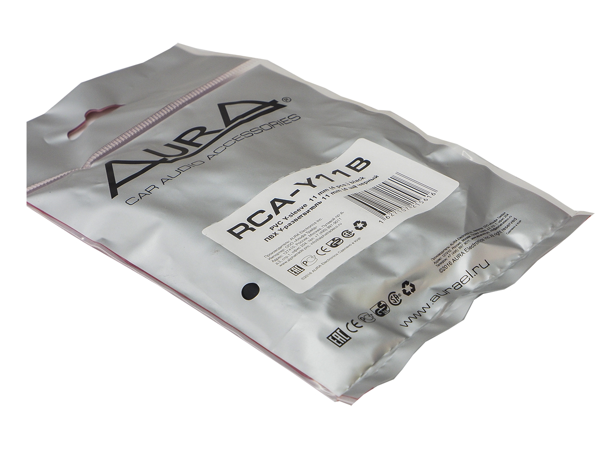 Кабели межблочные (RCA), AUX, HDMI, RCA разъёмы AurA RCA-Y11B 