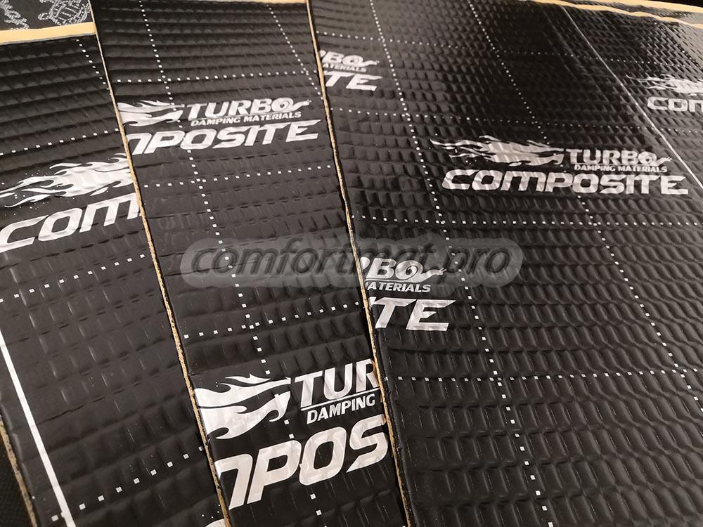 Виброизоляционные (тяжелые) материалы Comfort Turbo Composite M4