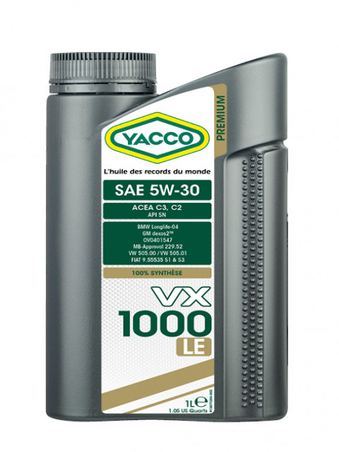 YACCO VX1000 LE 5W30